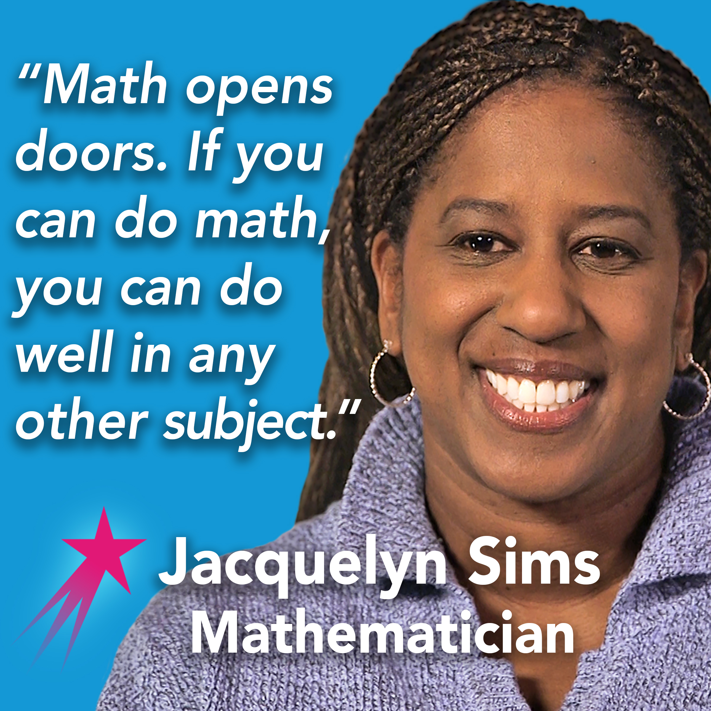 Jacquelyn Sims Motivational Mini Poster Career Girls